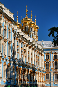 Catherine Palace stands in St