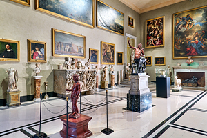 Explore art in Doria Pamphilj Gallery in Rome Italy