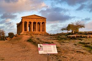 Visit to the temple of concordia in agrigento sicily italy