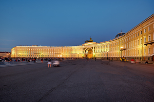 General staff building & St. Isaacs Cathedral St. Pete