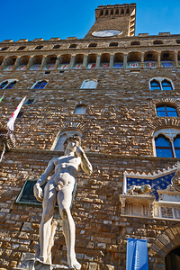David statue by Michelangelo in Florence Tuscany Italy