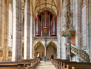 Saint Georges Minster in Dinkelsbuhl along the Romantic Road