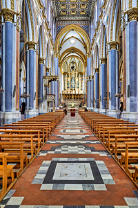 Visit San Domenico Maggiore church in Naples Campania Italy toda