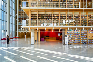 Visit the national library at Stavros Niarchos Center by Marco Brivio