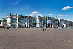Exploring the winter palace in saint petersburg russia