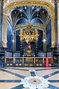 Visit to the chapel of san pedro arbues in zaragoza spain