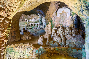 Exploring the cave church of Piedigrotta in Pizzo Calabro Italy by Marco Brivio