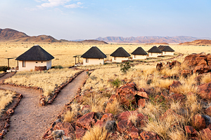 Lodging area in Namib Naukluft National Park in Namibia
