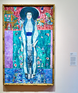Adele Bloch Bauer II painting at Museum of Modern Art in Manhatt