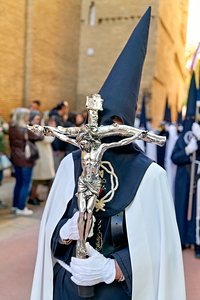 Zaragoza. Saragossa. Aragon. Spain.  Processions of the Easter Holy Week