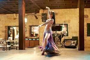 Belly dance performance in Jordan at local venue