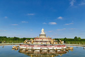 Explore apollos fountain in the gardens of versailles in paris