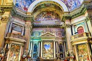 Exploration of naples cathedral in campania italy