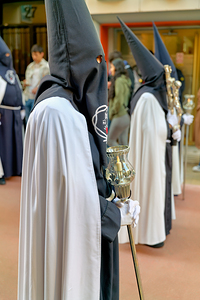 Easter Holy Week processions in Zaragoza Spain