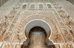 Madrasa Ben Youssef showcases intricate architecture in Marrakes