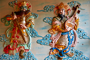 Art of Vietnamese gods in Ho Chi Minh City