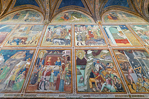 Frescoes in Collegiata di Santa Maria Assunta
