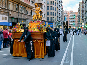 Easter processions in Zaragoza celebrate Holy Week traditions