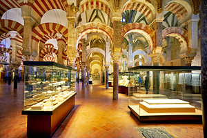 Inside cordobas mosque cathedral