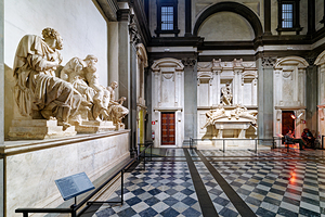 Visit to the medici chapels in florence tuscany italy