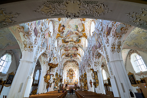 Explore maria geburt church in rottenbuch on the romantic road