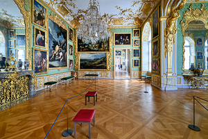 Visit to Residenz Palace in Munich showcases opulent interior sp
