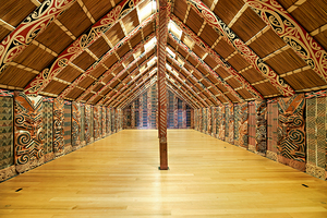 Maori natural history gallery in auckland war memorial museum