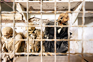 Exploring the capuchin catacombs of palermo in sicily italy