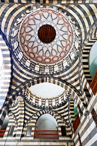 Khan Asad Pasha in Damascus boasts unique architecture