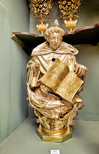 Relics in the treasure chamber at san domenico maggiore in naple