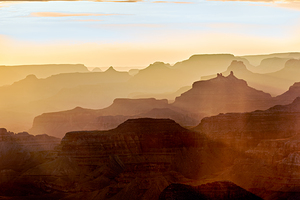 Lipan Point at sunrise in Grand Canyon National Park