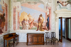 Frescoes of Villa Valmarana ai Nani in Vicenza Veneto Italy