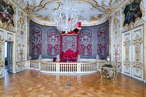 Interior view of Residenz Palace in Munich Germany