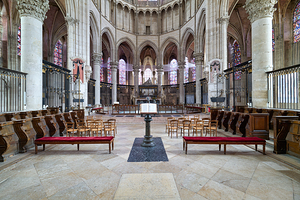 Exploring auxerre cathedral saint etienne in burgundy france