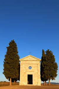Chapel located in San Quirico dOrcia in Tuscany Italy
