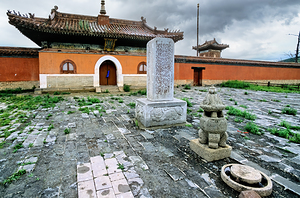 Monastery of tranquil felicity amarbayasgalant in mongolia