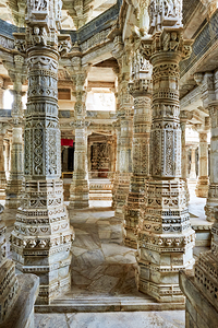 Visit to Jain old temples in Ranakpur Rajasthan India