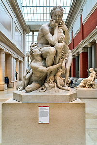Sculpture by jean baptiste carpeaux at the metropolitan museum o by Marco Brivio