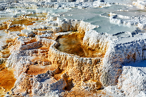 Visit Devils Thumb in Yellowstone National Park USA for nature