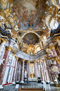 Hofkirche displays ornate architecture and grand artwork in Wurz