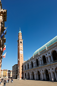 Visit to basilica palladiana in vicenza veneto italy