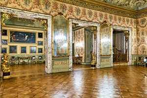 Exploring Salone da ballo in Palazzo Doria Pamphilj in Rome
