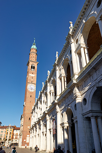 Exploring basilica palladiana in vicenza veneto italy