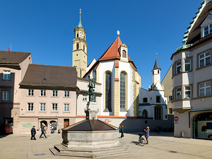 Explore St. Annes Church in Augsburg along the Romantic Road
