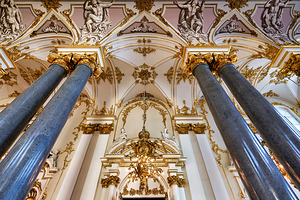 Visit to the jordan staircase in the winter palace