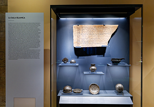 Exhibits of Islamic art at Museo Nazionale del Bargello in Flore
