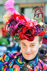 Festive celebration in Manhattan during Easter Sunday parade