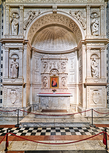 Siena Cathedral and Madonna del Latte by Fei by Marco Brivio