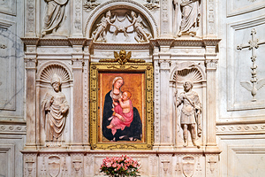 Madonna del Latte by Paolo Giovanni Fei in Siena Cathedral by Marco Brivio