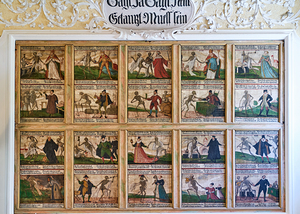 Fussen museum displays Danse Macabre art from St. Mangs Abbey